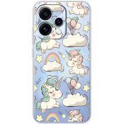 Прозорий чохол BoxFace OPPO Reno 15 Unicorns