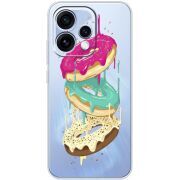 Прозорий чохол BoxFace OPPO Reno 15 Donuts