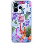 Прозорий чохол BoxFace OPPO Reno 15 Flamingo