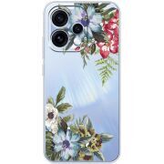 Прозорий чохол BoxFace OPPO Reno 15 Floral