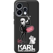 Чорний чохол BoxFace OPPO Reno 15 For Karl