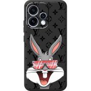 Чорний чохол BoxFace OPPO Reno 15 looney bunny