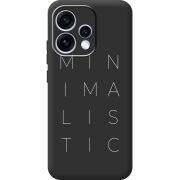 Чорний чохол BoxFace OPPO Reno 15 Minimalistic