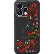 Чорний чохол BoxFace OPPO Reno 15 3D Ukrainian Muse