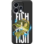 Чорний чохол BoxFace OPPO Reno 15 Fish