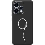 Чорний чохол BoxFace OPPO Reno 15 Balloon