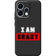 Чорний чохол BoxFace OPPO Reno 15 I'm Crazy