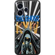 Чорний чохол BoxFace OPPO Reno 15 Привид Києва в дії