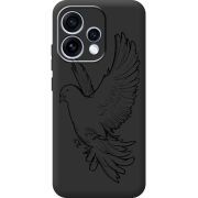 Чорний чохол BoxFace OPPO Reno 15 Dove