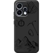 Чорний чохол BoxFace OPPO Reno 15 Mountains