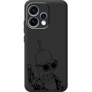 Чорний чохол BoxFace OPPO Reno 15 