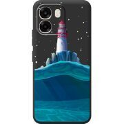 Чорний чохол BoxFace OPPO A6 Lighthouse