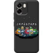 Чорний чохол BoxFace OPPO A6 Among Us Impostors