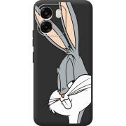 Чорний чохол BoxFace OPPO A6 Lucky Rabbit