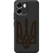 Чорний чохол BoxFace OPPO A6 Ukrainian Trident