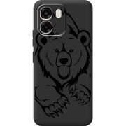 Чорний чохол BoxFace OPPO A6 Grizzly Bear