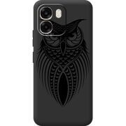 Чорний чохол BoxFace OPPO A6 Owl