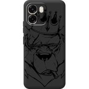 Чорний чохол BoxFace OPPO A6 Bear King