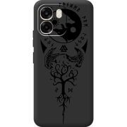 Чорний чохол BoxFace OPPO A6 Hugin and Munin