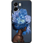Чохол BoxFace OPPO A6 Exquisite Blue Flowers