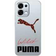 Прозорий чохол BoxFace OPPO A6 Pro Wild Cat