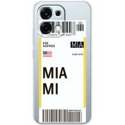 Прозорий чохол BoxFace OPPO A6 Pro Ticket Miami