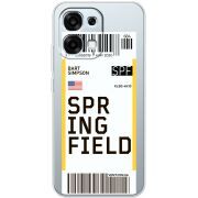 Прозорий чохол BoxFace OPPO A6 Pro Ticket Springfield