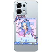 Прозорий чохол BoxFace OPPO A6 Pro The Sakuras Will Cry For You