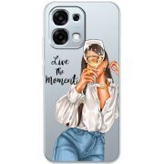 Прозорий чохол BoxFace OPPO A6 Pro Live The Moment