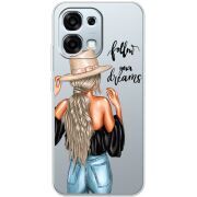 Прозорий чохол BoxFace OPPO A6 Pro Follow Your Dreams