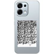 Прозорий чохол BoxFace OPPO A6 Pro Blah Blah