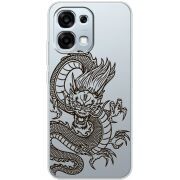 Прозорий чохол BoxFace OPPO A6 Pro Chinese Dragon