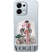 Прозорий чохол BoxFace OPPO A6 Pro VOGUE