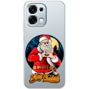 Прозорий чохол BoxFace OPPO A6 Pro Cool Santa