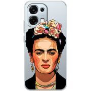 Прозорий чохол BoxFace OPPO A6 Pro Фрида Кало