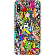 Чехол Uprint Xiaomi Redmi Note 6 Pro Multicolored Inscriptions