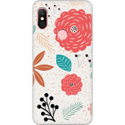 Чехол Uprint Xiaomi Redmi Note 6 Pro Line Flowers