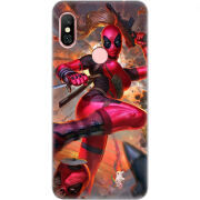 Чехол Uprint Xiaomi Redmi Note 6 Pro Woman Deadpool