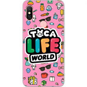 Чехол Uprint Xiaomi Redmi Note 6 Pro Toca Boca Life World