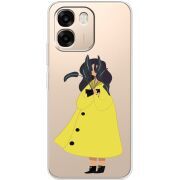 Прозорий чохол BoxFace OPPO A6 Just a Girl