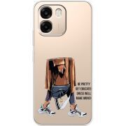 Прозорий чохол BoxFace OPPO A6 Motivation