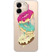 Прозорий чохол BoxFace OPPO A6 Donuts