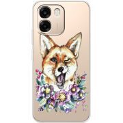 Прозорий чохол BoxFace OPPO A6 Winking Fox