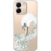 Прозорий чохол BoxFace OPPO A6 Swan