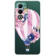 Чохол зі стразами OPPO A5 Pink Air Baloon