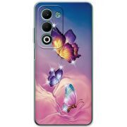 Чохол зі стразами OPPO A5 Butterflies