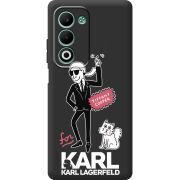 Чорний чохол BoxFace OPPO A5 For Karl