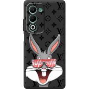 Чорний чохол BoxFace OPPO A5 looney bunny