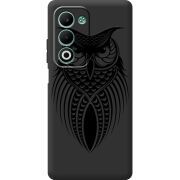 Чорний чохол BoxFace OPPO A5 Owl