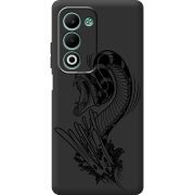 Чорний чохол BoxFace OPPO A5 Snake